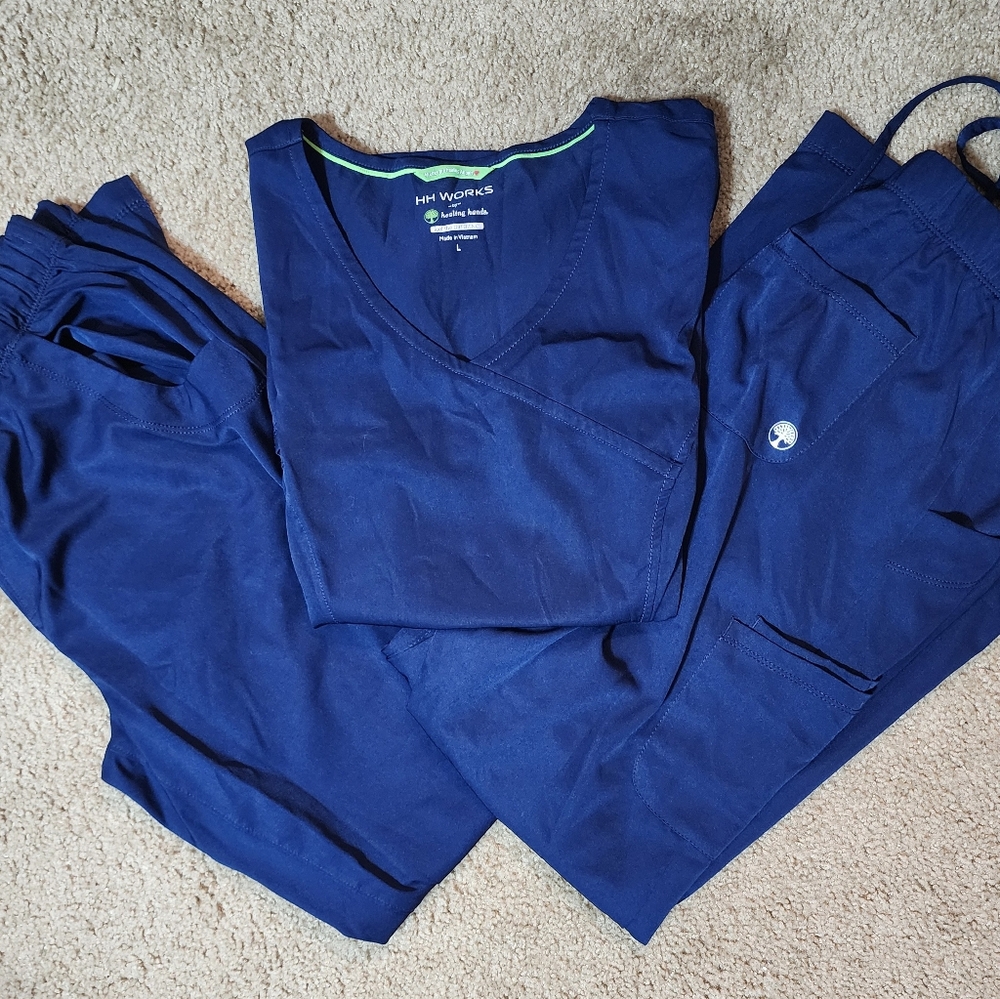 HH Works scrub set + extra pants